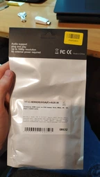 Конвертер Voltronic HDMI (тато) на VGA (мама) 10 см, White, 4K/2K, Пакет + AUDIO Q250 (2000000086323) фото від покупців 2
