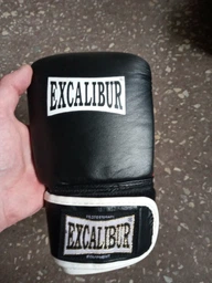 Снарядные перчатки Excalibur 604 Mexima M/20 Черно-красно-белые (604/M/20) фото от покупателей 2