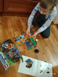 Lego Minecraft Заброшенная шахта 21166 фото от покупателей 3