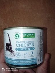 Мус для кошенят Nature's Protection Kitten Starter Mousse Chicken 200 г фото від покупців 3