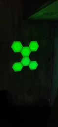 Модульный сенсорный LED светильник на USB соедениниях с пультом Quantum. 13 цветов RGB. фото от покупателей 2