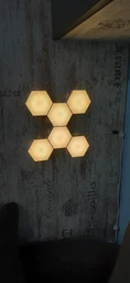 Модульный сенсорный LED светильник на USB соедениниях с пультом Quantum. 13 цветов RGB. фото от покупателей 1