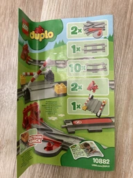 Конструктор LEGO DUPLO Town Рельсы 23 деталей (10882) (5702016117288) фото от покупателей 6