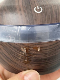 Зволожувач повітря Humidifier нічник від USB з підсвічуванням темне дерево (14582) фото від покупців 7