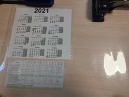 Підкладка настільна Panta Plast 648х509мм прозора 0318-0011-00