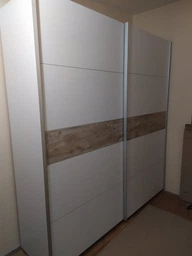 Шкаф-купе Doros G-Caiser 220 х 60 х 240 см Белая / Тахо / вставка Графитовая (42001009) фото от покупателей 5