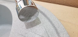 Смеситель кухонный Luxor Izmir BLack Universal Granit + шланги подключения в комплекте, черный металлик фото от покупателей 1