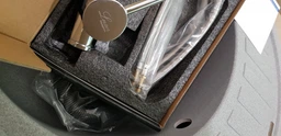 Смеситель кухонный Luxor Izmir BLack Universal Granit + шланги подключения в комплекте, черный металлик фото от покупателей 4
