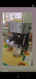 Кофемашина Сrownberg CB-1565 с капучинатором 1000 Вт