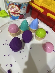 Пісок для дитячої творчості - KINETIC SAND COLOUR (рожевий, 907 g) Kinetic Sand 71453Pi фото від покупців 2