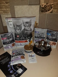Вологий корм для кошенят Purina Pro Plan Kitten Healthy Start шматочки в паштеті з індичкою 75 г (77653) фото від покупців 19