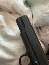 Пістолет металевий Кольт стріляє пластиковими кулями Colt 1911 - A1 фото від покупців 1