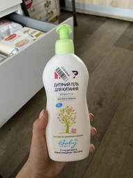 Гель для купания HiPP Babysanft для тела и волос 400 мл (4062300419391) фото от покупателей 4