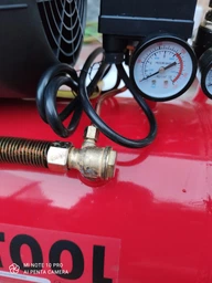 Компресор 50 л, 4 HP, 3 кВт, 220 В, 10 aтм, 420 л/хв., 2 циліндри INTERTOOL PT-0007 фото від покупців 5