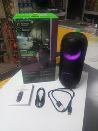 Портативна колонка Vertux Rumba 14W RGB Black (rumba.black) фото від покупців 5