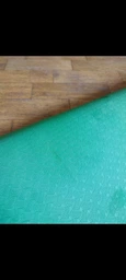 Килимок для йоги та фітнесу (йога мат ТПЕ) EasyFit TPE+TC 183х61см 6мм товщиною двошаровий синій-жовтий фото від покупців 17
