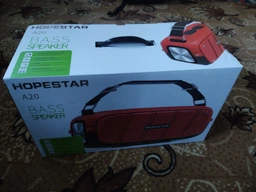 Портативна Bluetooth колонка Hopestar A20 Червона фото від покупців 4
