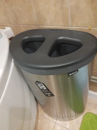 Бак для білизни двосекційний Brabantia 55 л 105029