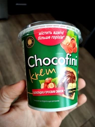 Паста Chocofini Krem с шоколадно-ореховым вкусом 400 г (4820186340143) фото от покупателей 4
