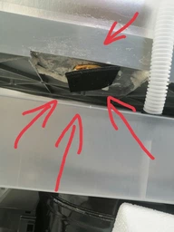 Двокамерний холодильник WHIRLPOOL W7 921O K AQUA фото від покупців 2