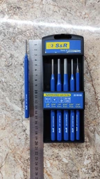 Набор пробойников S&R 1.5, 3, 4, 5, 6, 8 мм 6 шт (283000006) фото от покупателей 2