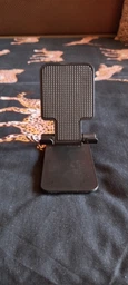 Підставка для телефону, смартфона, планшета Folding desktop phone stand Чорна фото від покупців 15