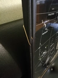 Скретч карта мира черная с золотом Mymap Black Edition в раме из дерева Dark Wood 90х65см фото от покупателей 2