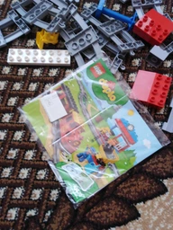 Конструктор LEGO DUPLO Town Поїзд на паровій тязі 59 деталей (10874) (5702016117264) фото від покупців 9