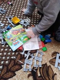 Конструктор LEGO DUPLO Town Поїзд на паровій тязі 59 деталей (10874) (5702016117264) фото від покупців 8