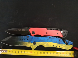 Нож складной Yato 200 мм (YT-76052) фото от покупателей 6