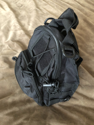 Сумка рюкзак тактична міська повсякденна ForTactic Чорна фото від покупців 3