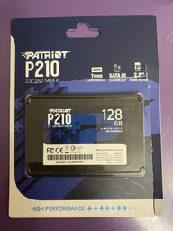 Твердотільний накопичувач Patriot P210, SSD, 256GB, 2.5", 7mm, SATAIII, 3D QLC