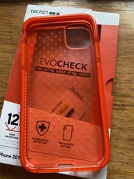 Чехол противоударный силиконовый Tech21 Evo Check для Iphone 11 (6.1") Indigo фото от покупателей 2