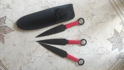 Ножі(сталь) метальні комплект 3 в 1 Кунаї Наруто
