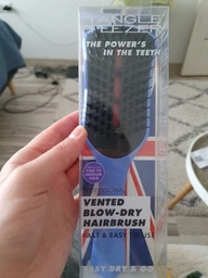 Гребінець для укладання феном Tangle Teezer Easy Dry & Go Jet Black (5060630047764) фото від покупців 7