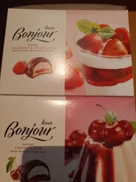Упаковка конфет Konti Bonjour Десерт со вкусом вишни 232 г (4823088608243) фото от покупателей 1