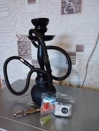 Кальян Hookah Smile Black высотой 29 см на 1 персону фото от покупателей 4