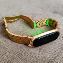 Ремешок MiJobs V-shape металлический для Xiaomi Mi Band 6/5/4/3 Silver (MJ5VMS004S) фото от покупателей 1