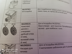Кухонна машина BOSCH MUM58M59 фото від покупців 10