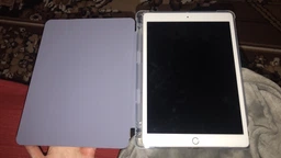 Силиконовый чехол Fruct Protect Plus для iPad 10.2 2019/2020/2021/2022 Противоударный с держателем для стилуса Голубой