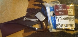 Длинная трубка для курения табака 240 мм из дерева груши Churchwarden KAF233