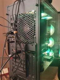 Корпус Cougar Gemini S Silver, Mini ITX / Micro ATX / ATX, 2*3.5'+3*2.5', підсвітка Trelux RGB, Glass Wings боковая панель фото от покупателей 1