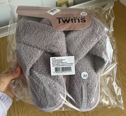 Женские домашние тапочки утепленные меховые с открытым носком Twins HS Шерстяные перекрестные 40 Розовые (4820182022296) фото от покупателей 9