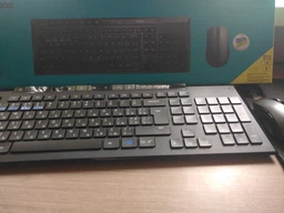 Комплект беспроводной Rapoo 8200M Black