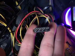 Переходник питания MOLEX (молекс) 4 pin -> 3 pin для кулера fan кулер кабель питание cooler (528894786) Разноцветный фото от покупателей 2