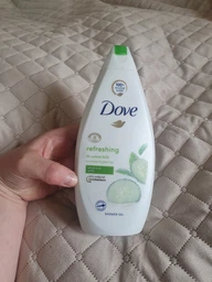 Крем-гель для душа Dove Прикосновение свежести с зеленым чаем и огурцом 450 мл (8720181471742)