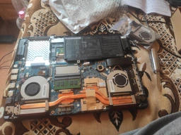 Вентилятор (кулер) для ASUS FA506, FX506, FA506IV, FA706II, FX505, FX505G, FX505GE, FX505GM, FX505GD, FX705, FX705G, FX705GM Пара (CPU+GPU) (66906) фото от покупателей 5