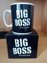Комплект Кухоль гігант Big Boss (Великий бос) 850 мл + Фільтр пакети 85x183 мм NarodFarma 5 шт фото від покупців 3