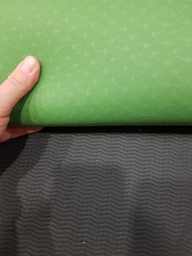Коврик для йоги YogaLife TPE+TC ( Eco Friendly) 6 мм серый-черный (двухслойный спортивный каремат, мат для фитнеса, пилатеса) фото от покупателей 3
