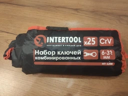 Набір рожково-накидних ключів Intertool 25 шт. (6-32 мм) в чохлі (HT-1200) фото від покупців 1